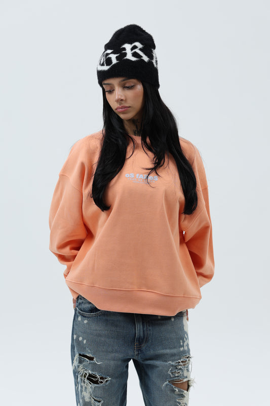 SUDADERA CORAL/CREMA "OS FAROS" CORTA – foto 3