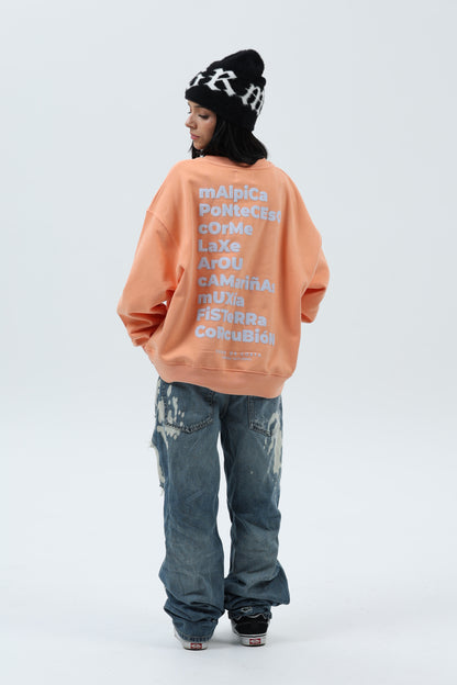 SUDADERA CORAL/CREMA "OS FAROS" CORTA – foto 2