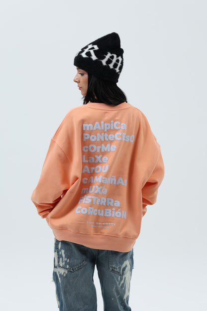 SUDADERA CORAL/CREMA "OS FAROS" CORTA – foto 7