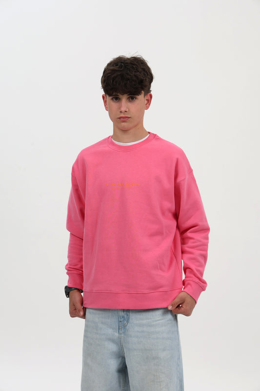SUDADERA FUCSIA/NARANJA "PONTEDEUME"