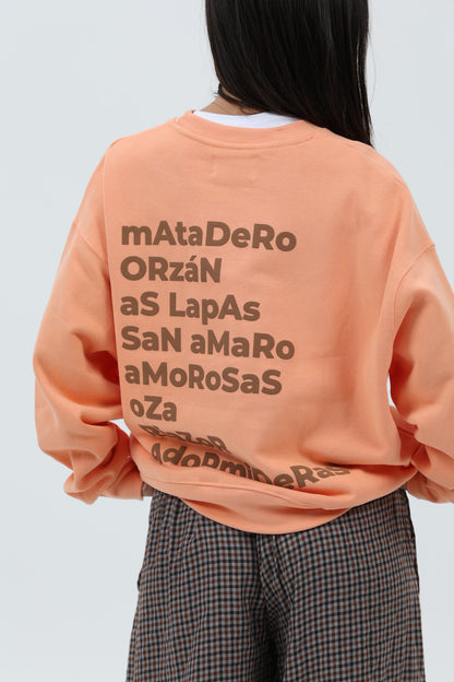 SUDADERA CORAL/MARRÓN "A CORUÑA" CORTA – foto 8