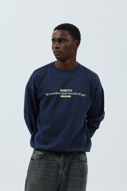SUDADERA MARINO/VERDE "BEBETO" – foto 3