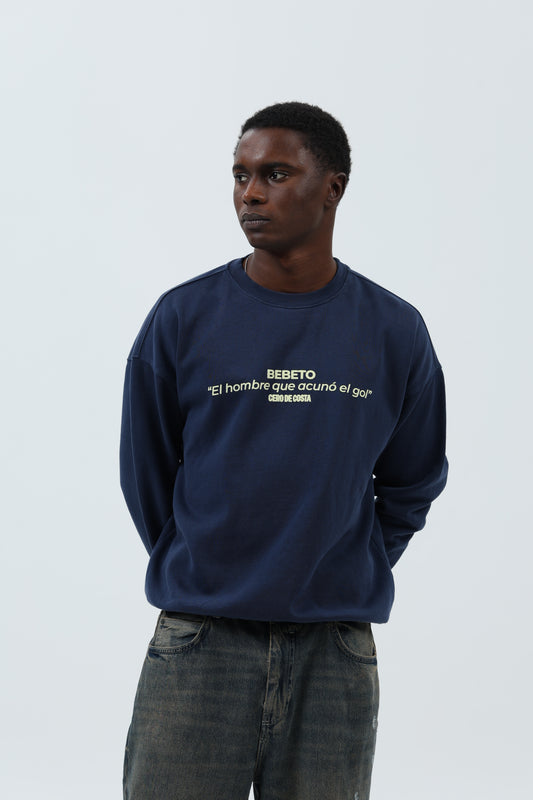 SUDADERA MARINO/VERDE "BEBETO" – foto 3