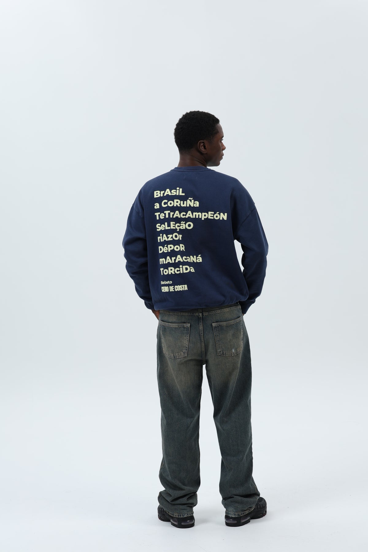 SUDADERA MARINO/VERDE "BEBETO" – foto 2