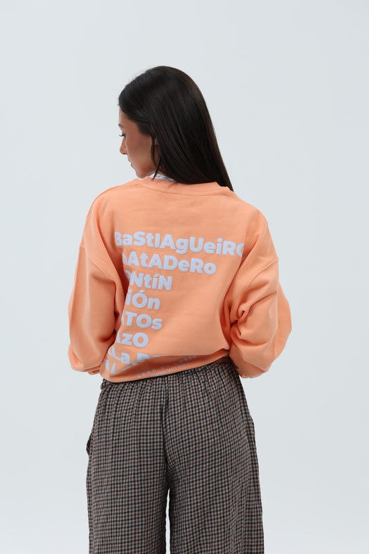 SUDADERA CORAL/CREMA "PLAYAS SURF" CORTA – foto 7