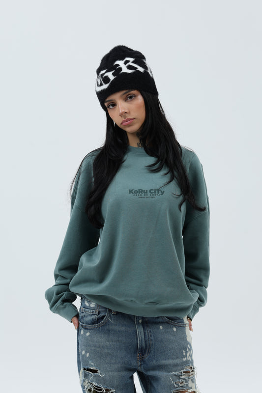 SUDADERA VERDE/VERDE "KORU CITY" – foto 3