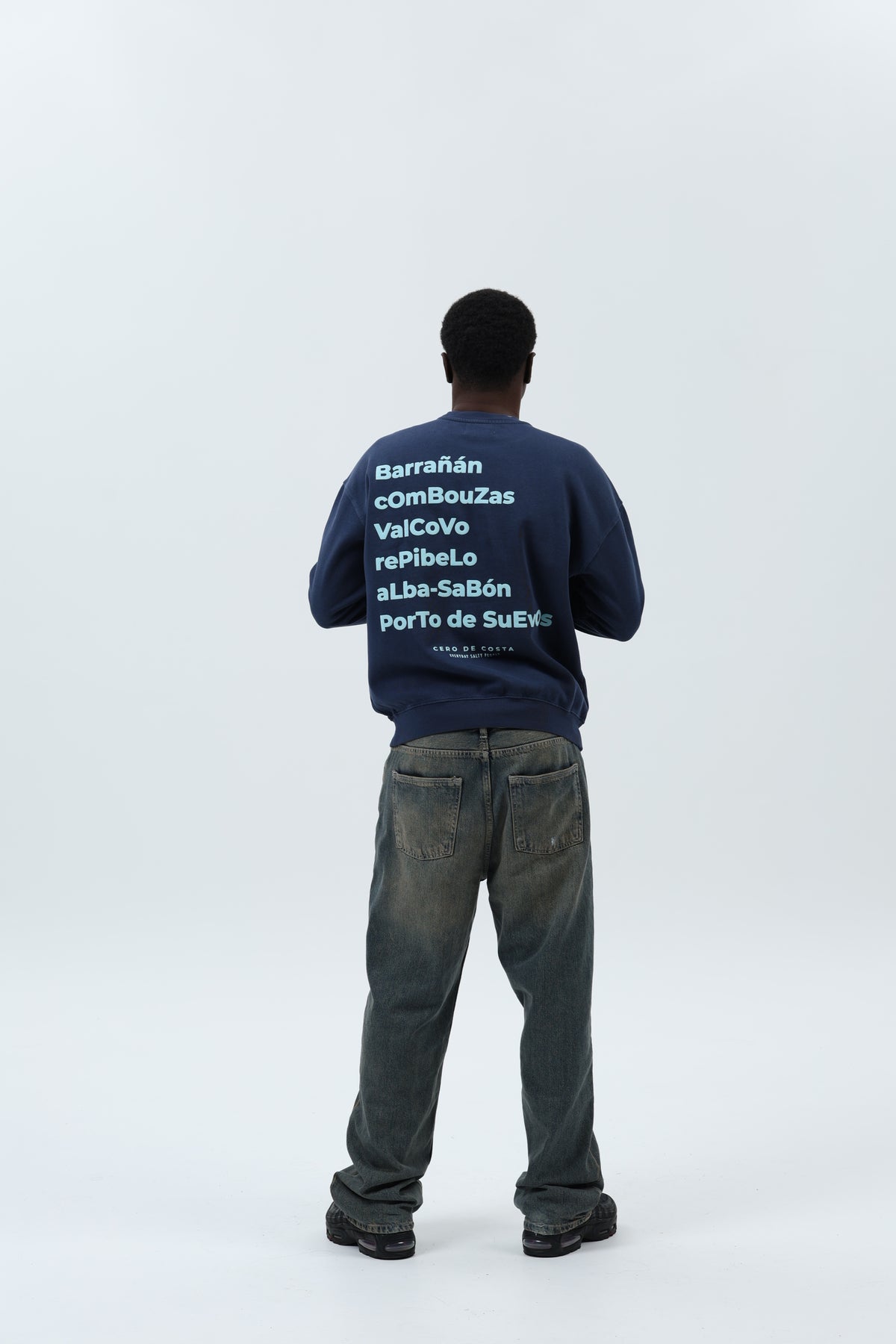 SUDADERA MARINO/CELESTE "ARTEIXO" – foto 2