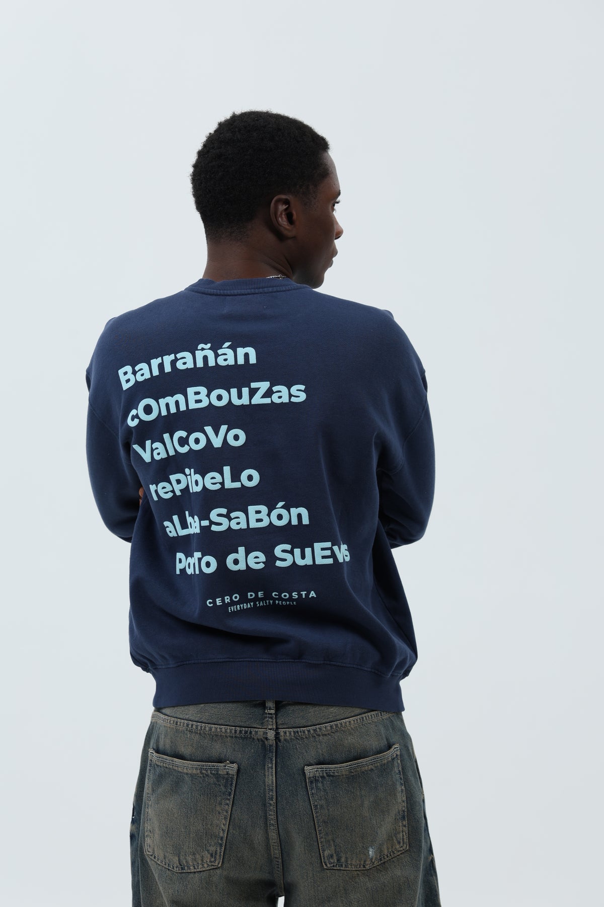 SUDADERA MARINO/CELESTE "ARTEIXO" – foto 5