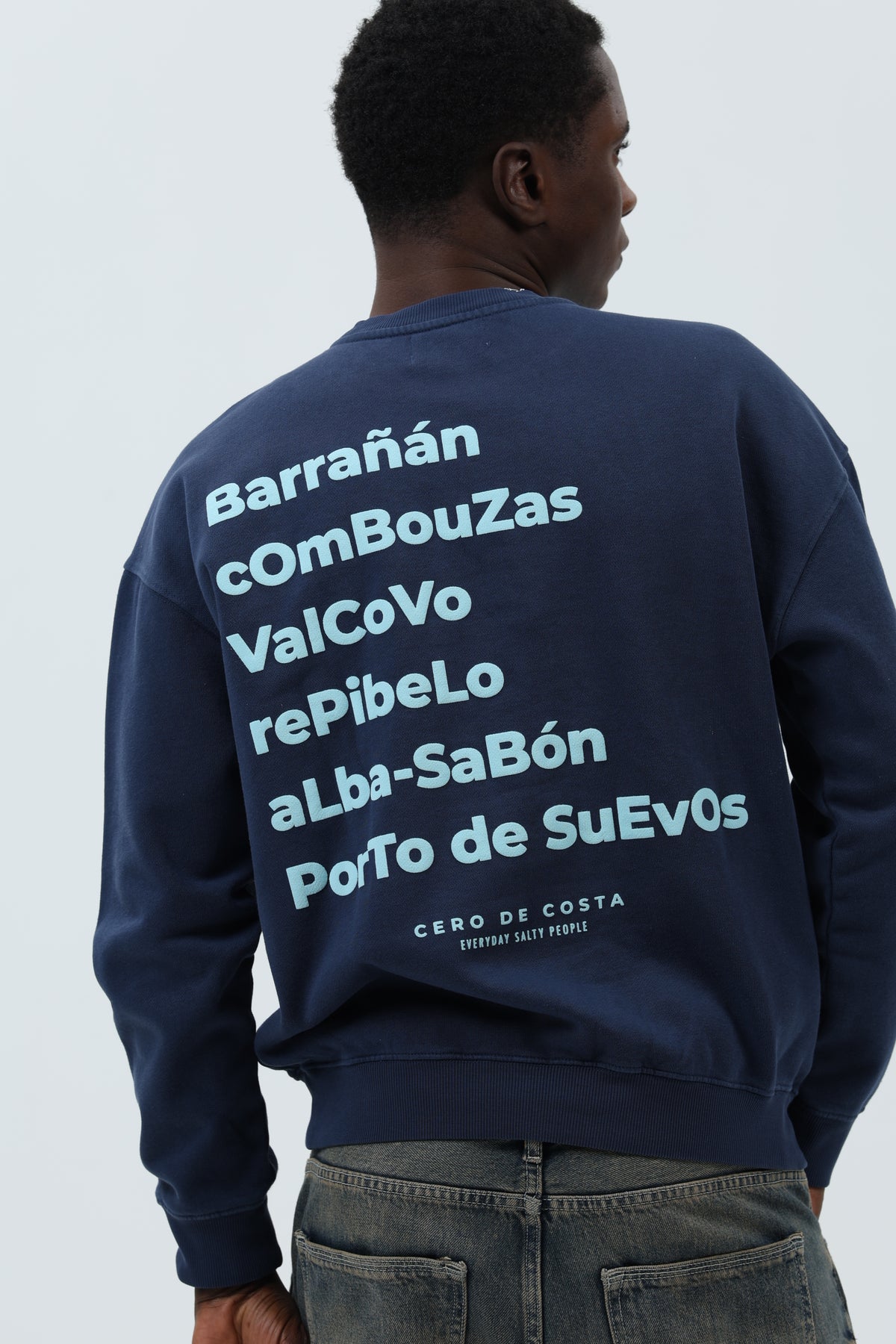 SUDADERA MARINO/CELESTE "ARTEIXO" – foto 6