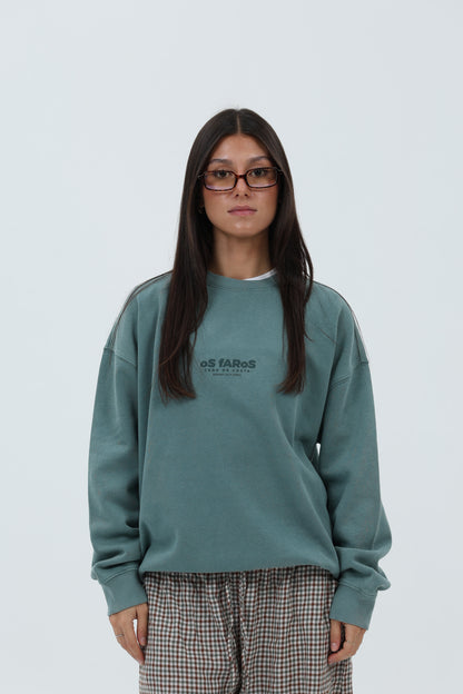 SUDADERA VERDE/VERDE "OS FAROS" – foto 3
