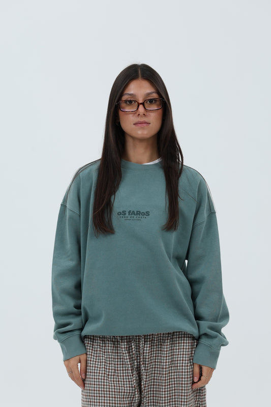 SUDADERA VERDE/VERDE "OS FAROS" – foto 3