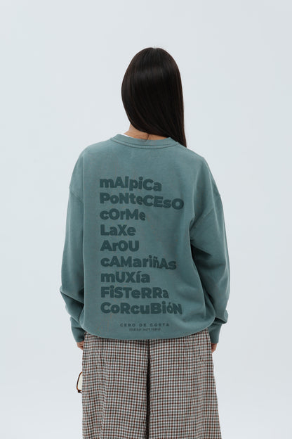 SUDADERA VERDE/VERDE "OS FAROS" – foto 6