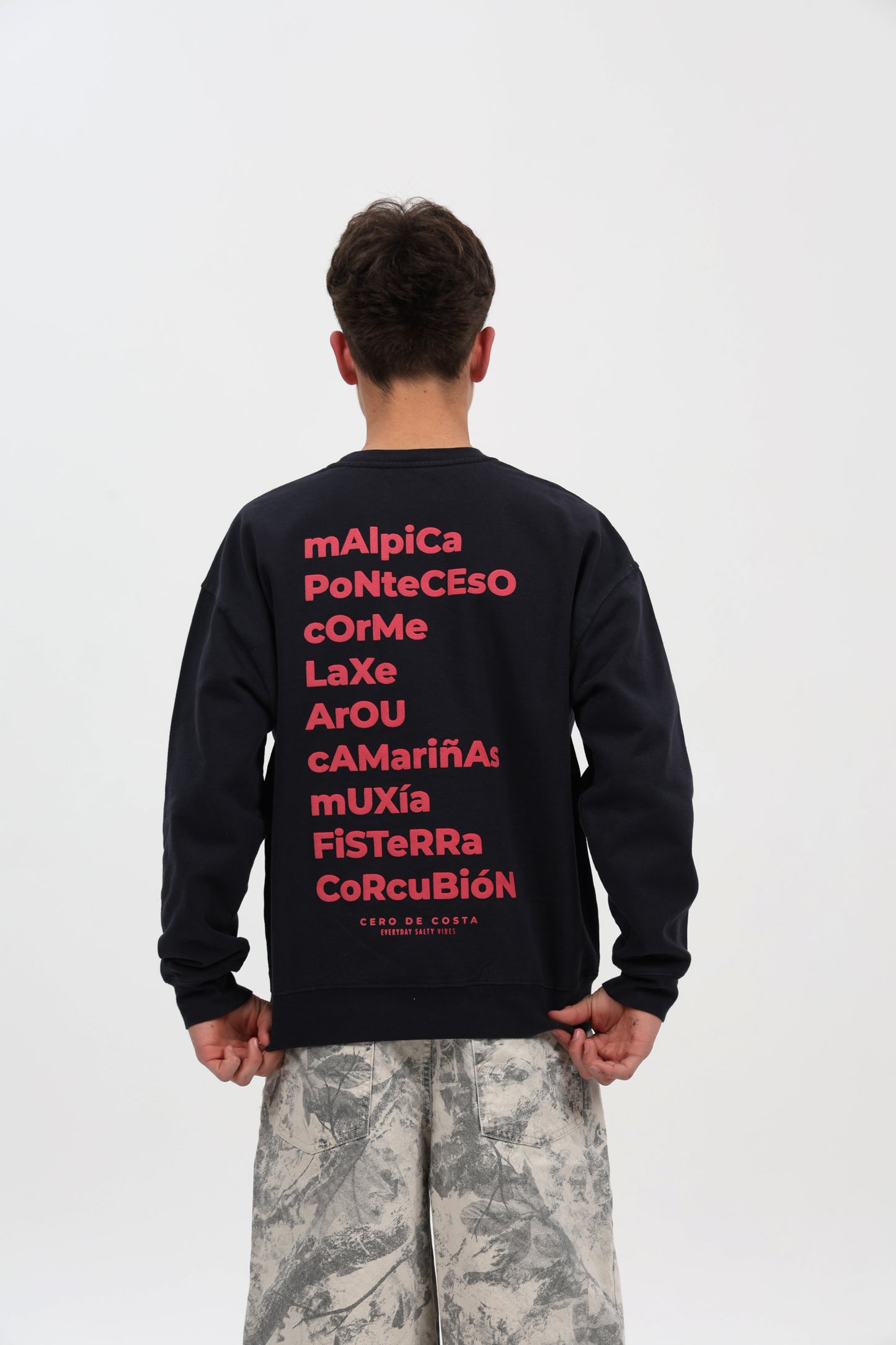 SUDADERA ANTRACITA-O/QUISQUILLA "OS FAROS"
