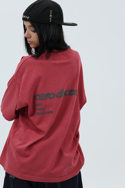 CAMISETA GRANATE/ANTRACITA "LOGO" – foto 7