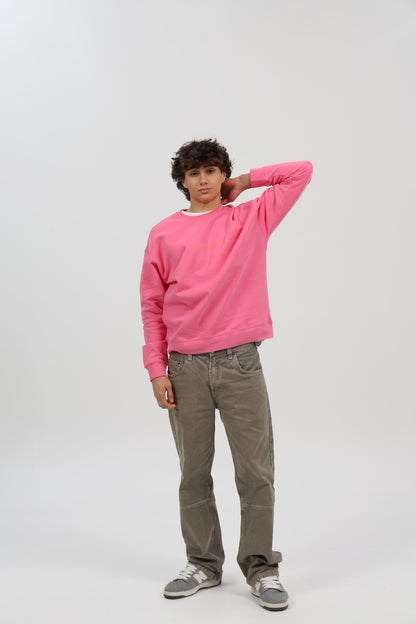 SUDADERA FUCSIA/NARANJA "FOTO VITO"