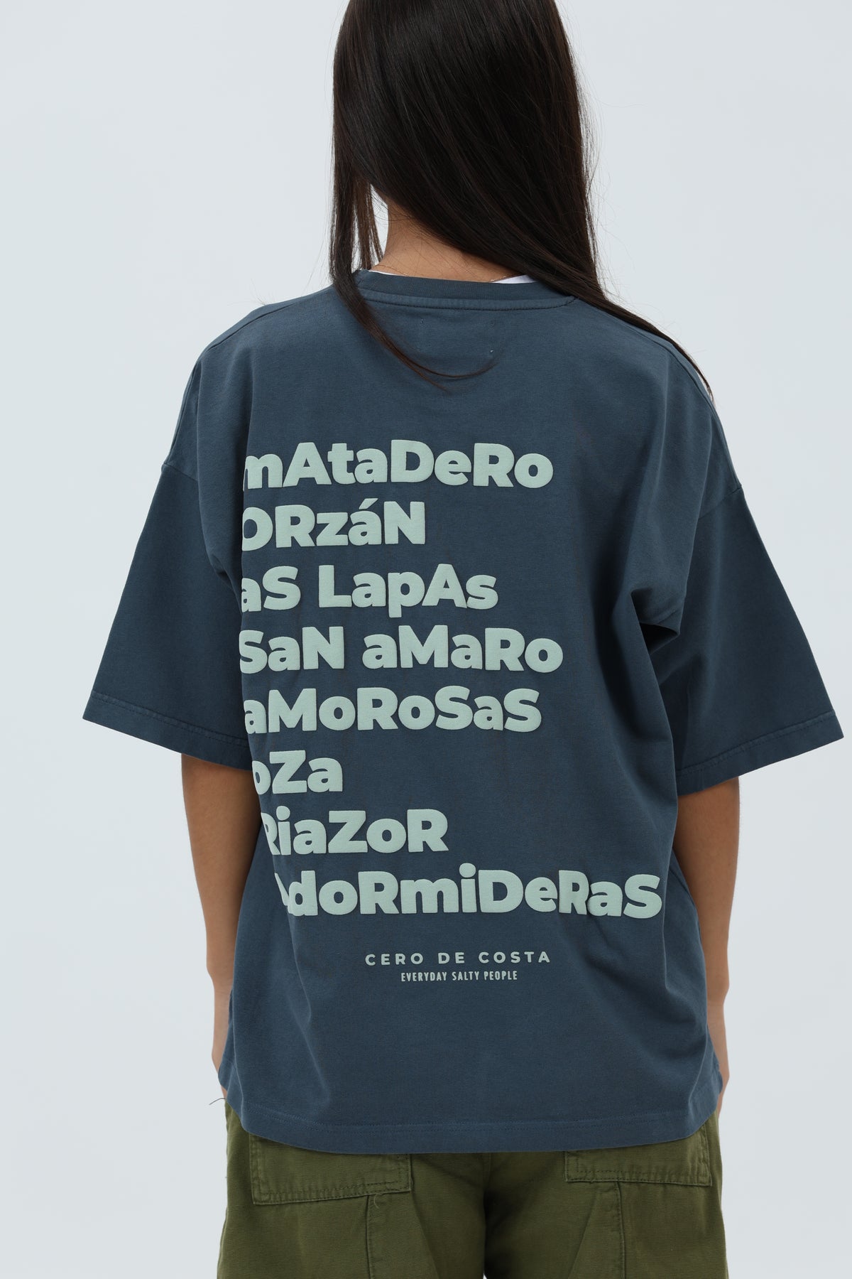 CAMISETA ANTRACITA/VERDE "A CORUÑA" – foto 6