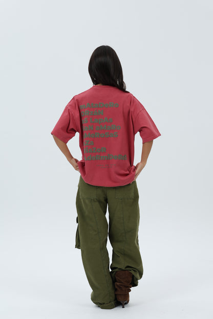 CAMISETA GRANATE/VERDE "A CORUÑA" – foto 2