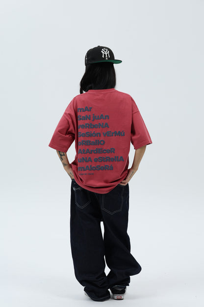 CAMISETA GRANATE/MARINO "MORRIÑA" – foto 2