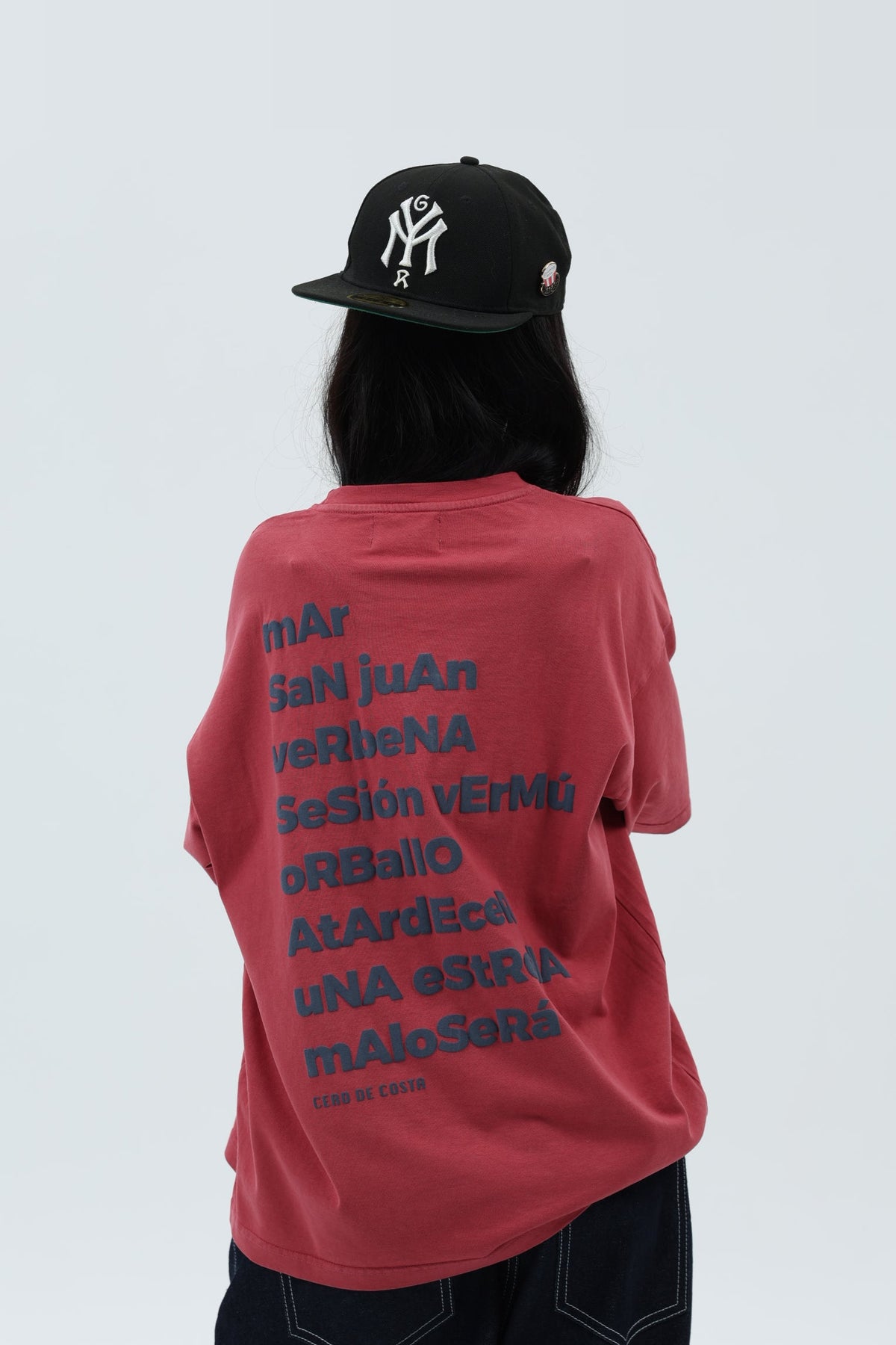 CAMISETA GRANATE/MARINO "MORRIÑA" – foto 6