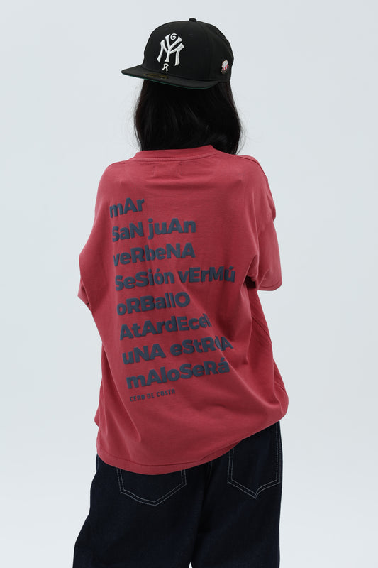 CAMISETA GRANATE/MARINO "MORRIÑA" – foto 6