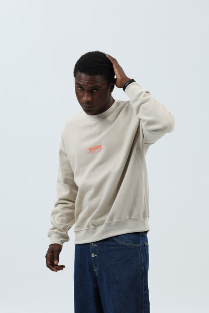 SUDADERA CREMA/CORAL "MARÍN" – foto 4