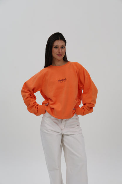 SUDADERA CORAL/ROJO "FISTERRA"