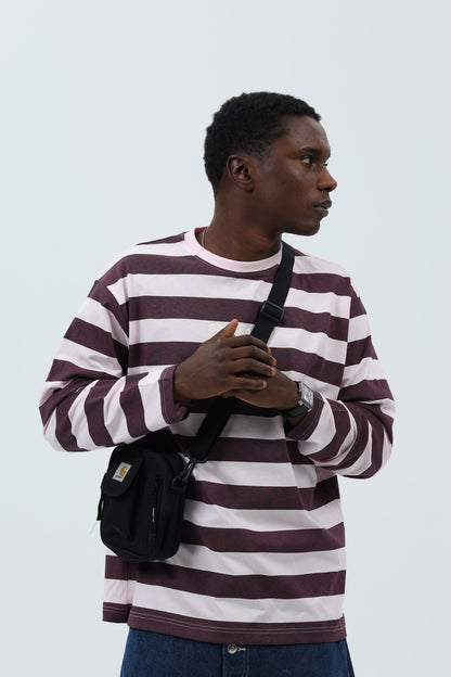 CAMISETA ROSA/BERENJENA "SANXENXO" RAYAS – foto 4