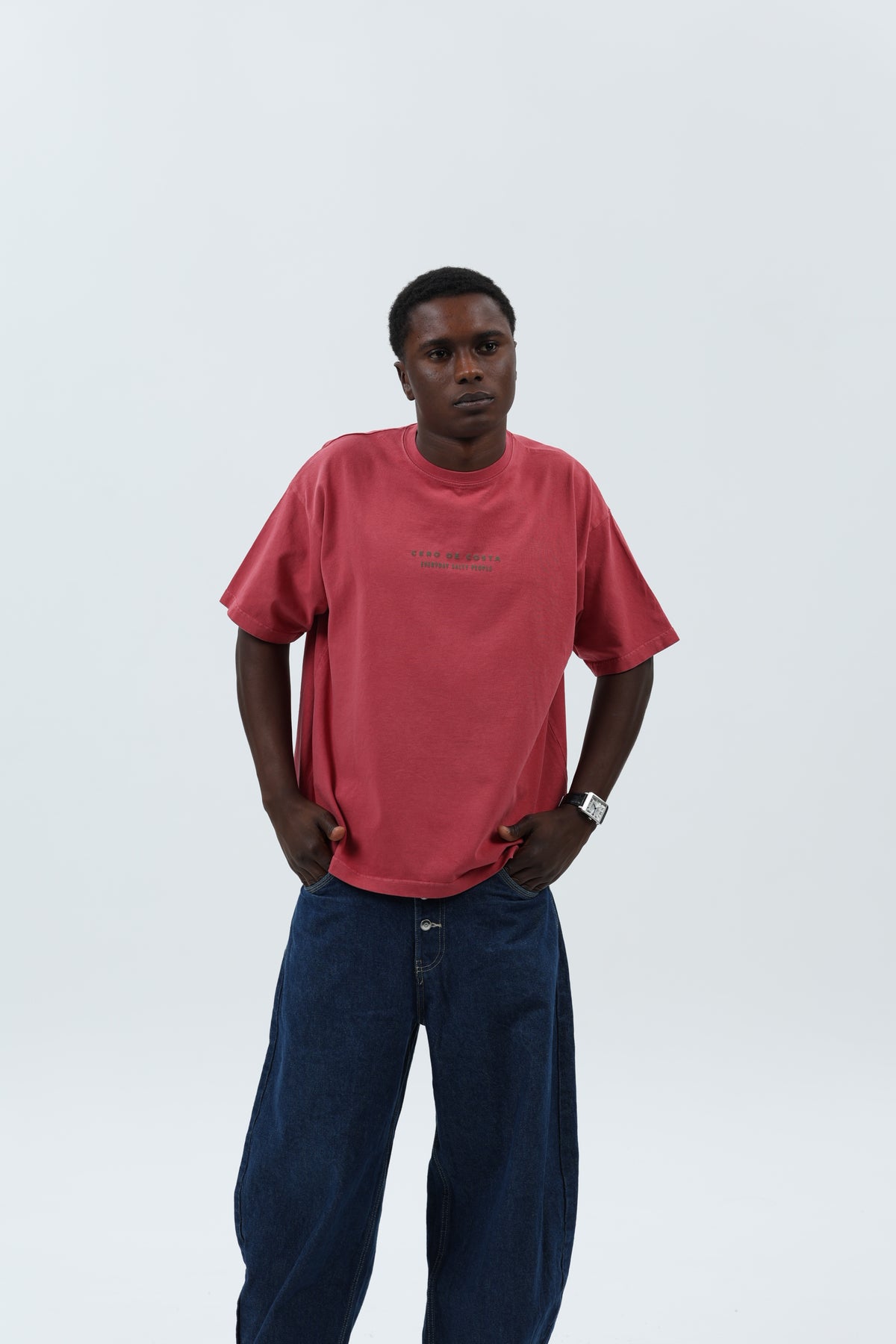 CAMISETA GRANATE/VERDE "VILAGARCÍA" – foto 3