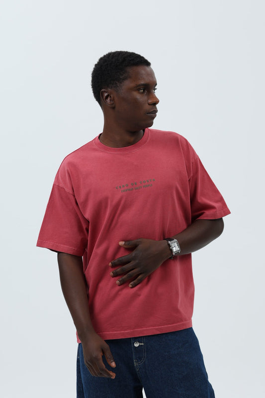 CAMISETA GRANATE/VERDE "VILAGARCÍA" – foto 4