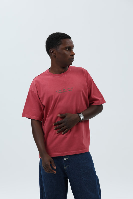 CAMISETA GRANATE/VERDE "VILAGARCÍA" – foto 4