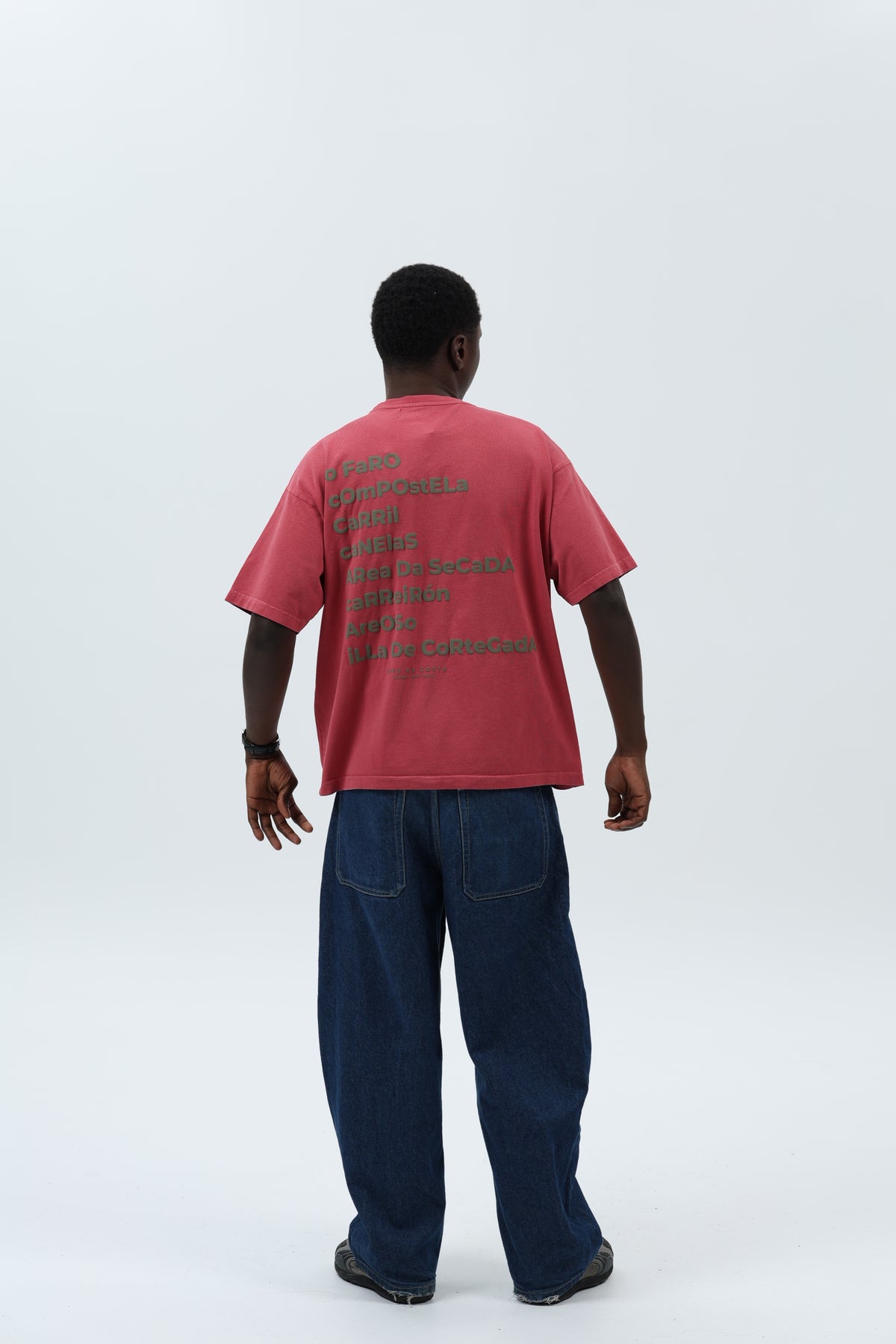 CAMISETA GRANATE/VERDE "VILAGARCÍA" – foto 2