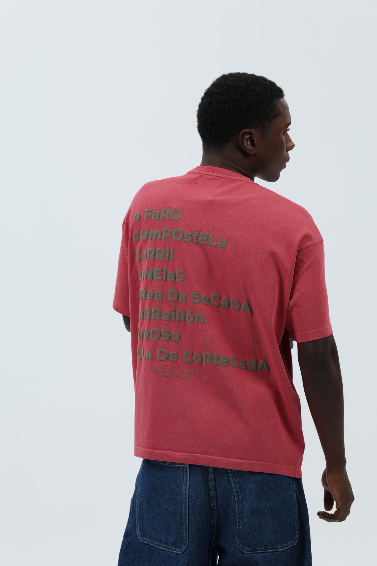 CAMISETA GRANATE/VERDE "VILAGARCÍA" – foto 7