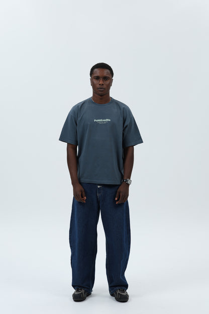 CAMISETA ANTRACITA/VERDE "PONTEVEDRA CIUDAD" – foto 1