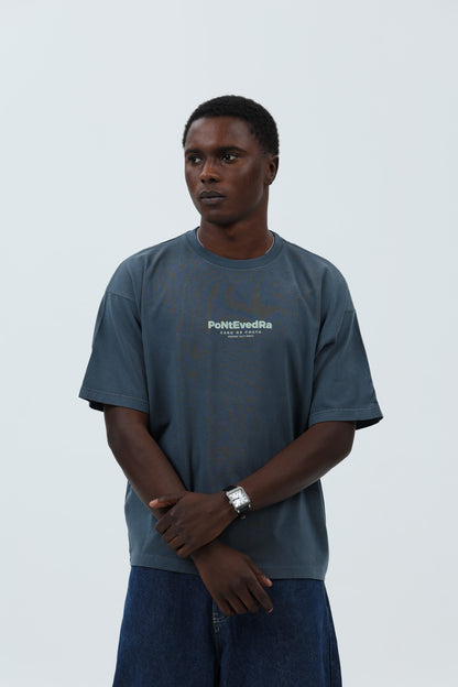 CAMISETA ANTRACITA/VERDE "PONTEVEDRA CIUDAD" – foto 4