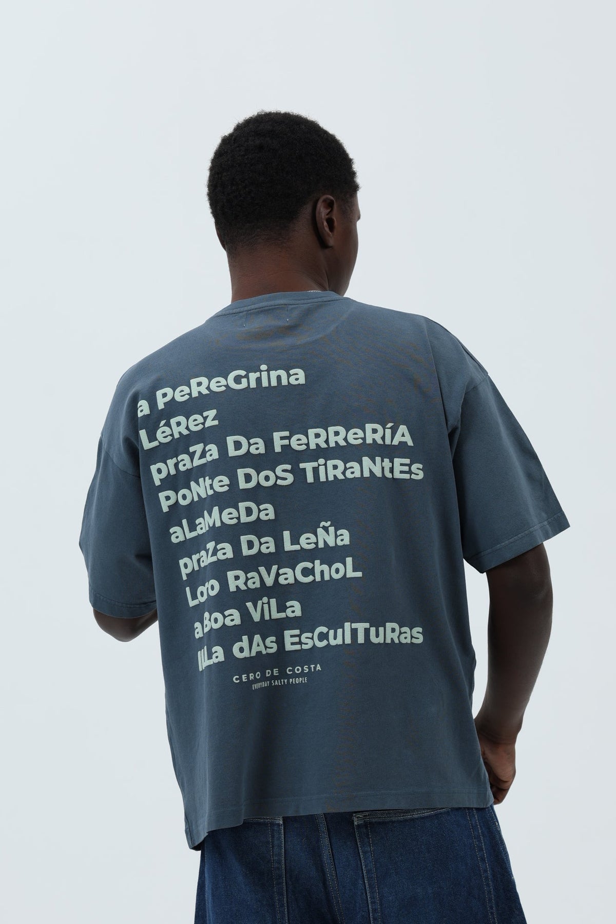 CAMISETA ANTRACITA/VERDE "PONTEVEDRA CIUDAD" – foto 7