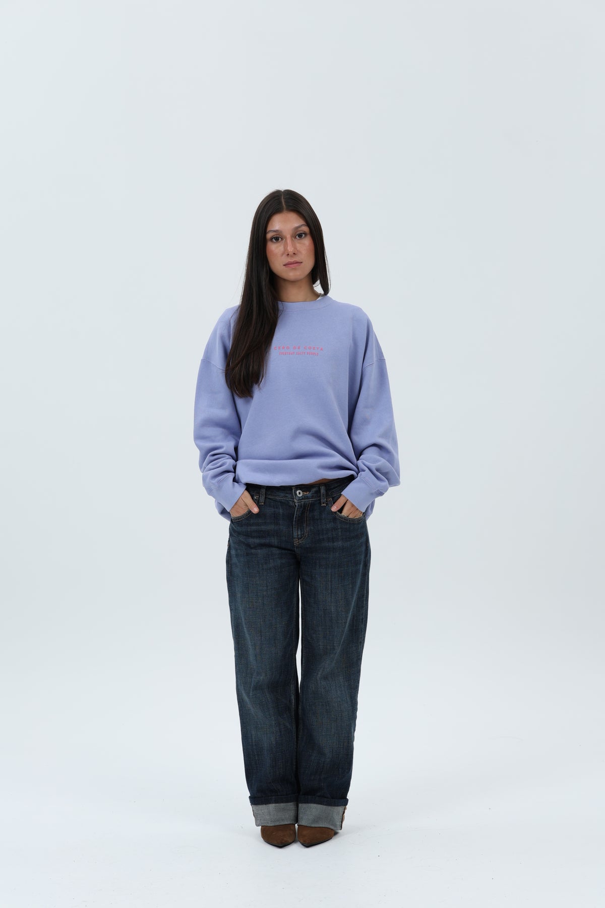 SUDADERA LILA-TIZA/ROSA "ISLAS CÍES" – foto 1