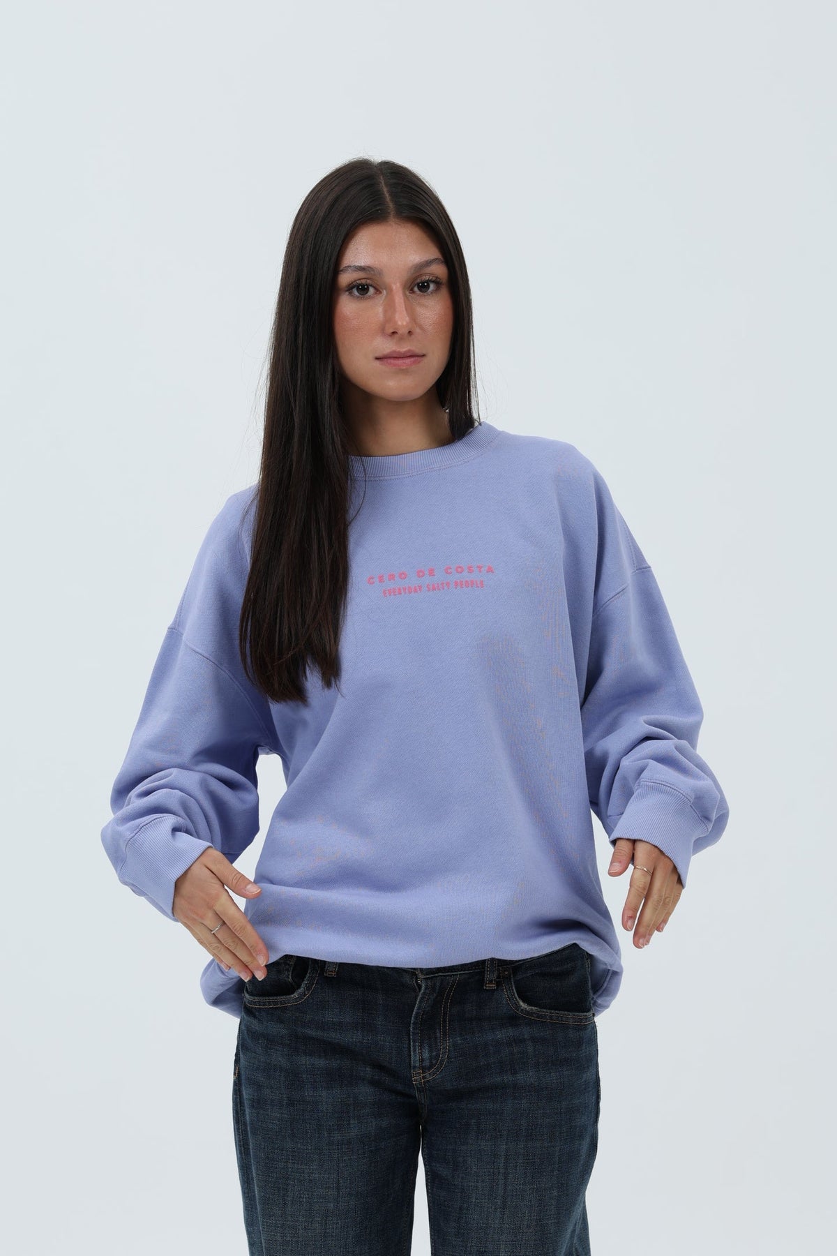SUDADERA LILA-TIZA/ROSA "ISLAS CÍES" – foto 3