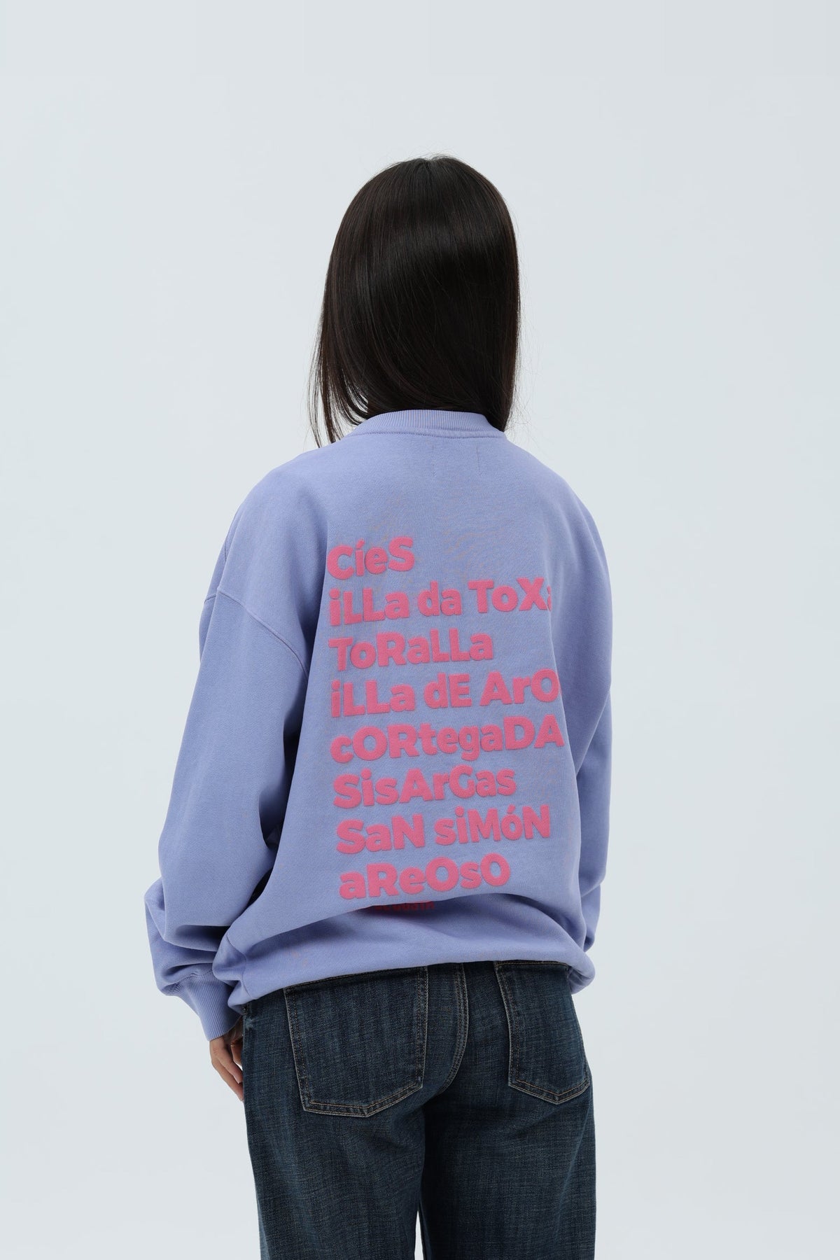 SUDADERA LILA-TIZA/ROSA "ISLAS CÍES" – foto 7