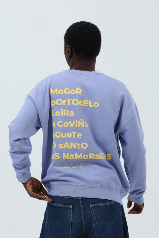 SUDADERA LILA-TIZA/AMARILLO "MARÍN" – foto 6