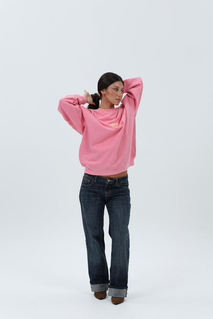 SUDADERA FUCSIA/CREMA "FERROL" – foto 5