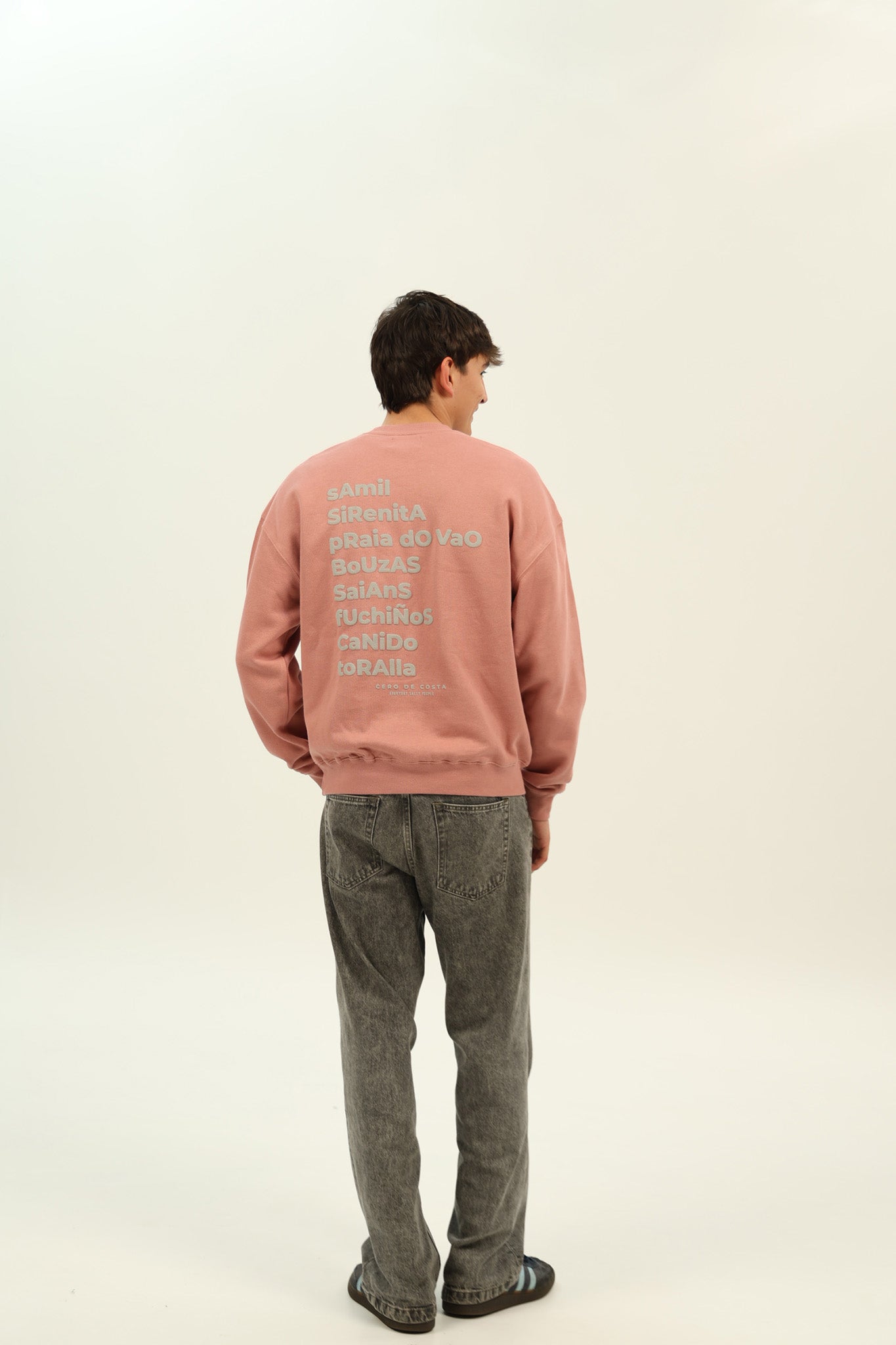 PINK/GREY "VIGO" SWEATSHIRT