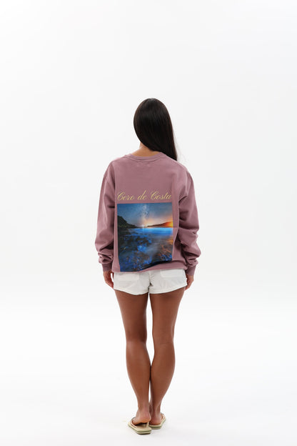 SUDADERA KAFFA/BEIGE "MAR DE ARDORA" BY DREWKORME