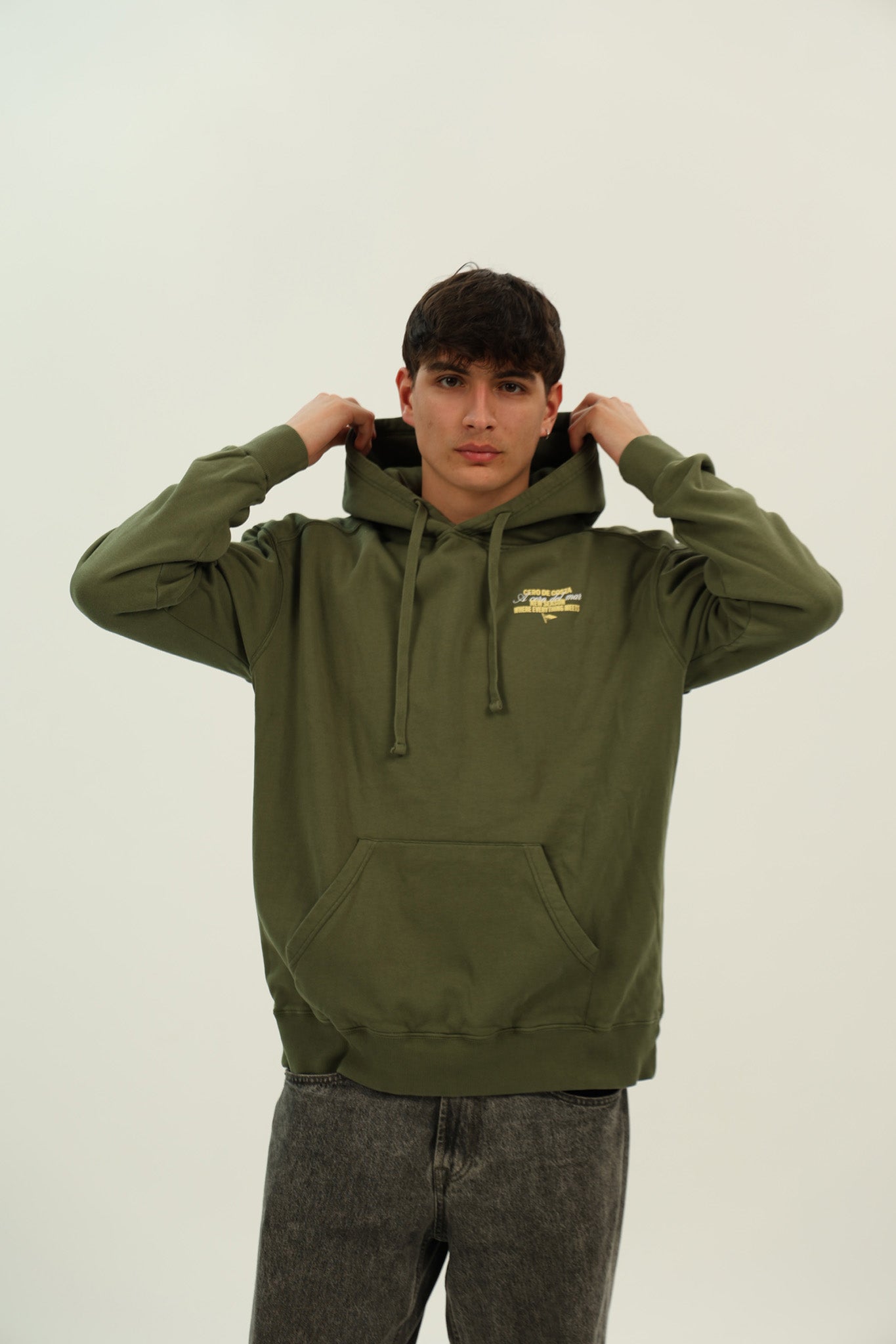GREEN/YELLOW "VIGO" HOODIE