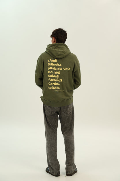 GREEN/YELLOW "VIGO" HOODIE