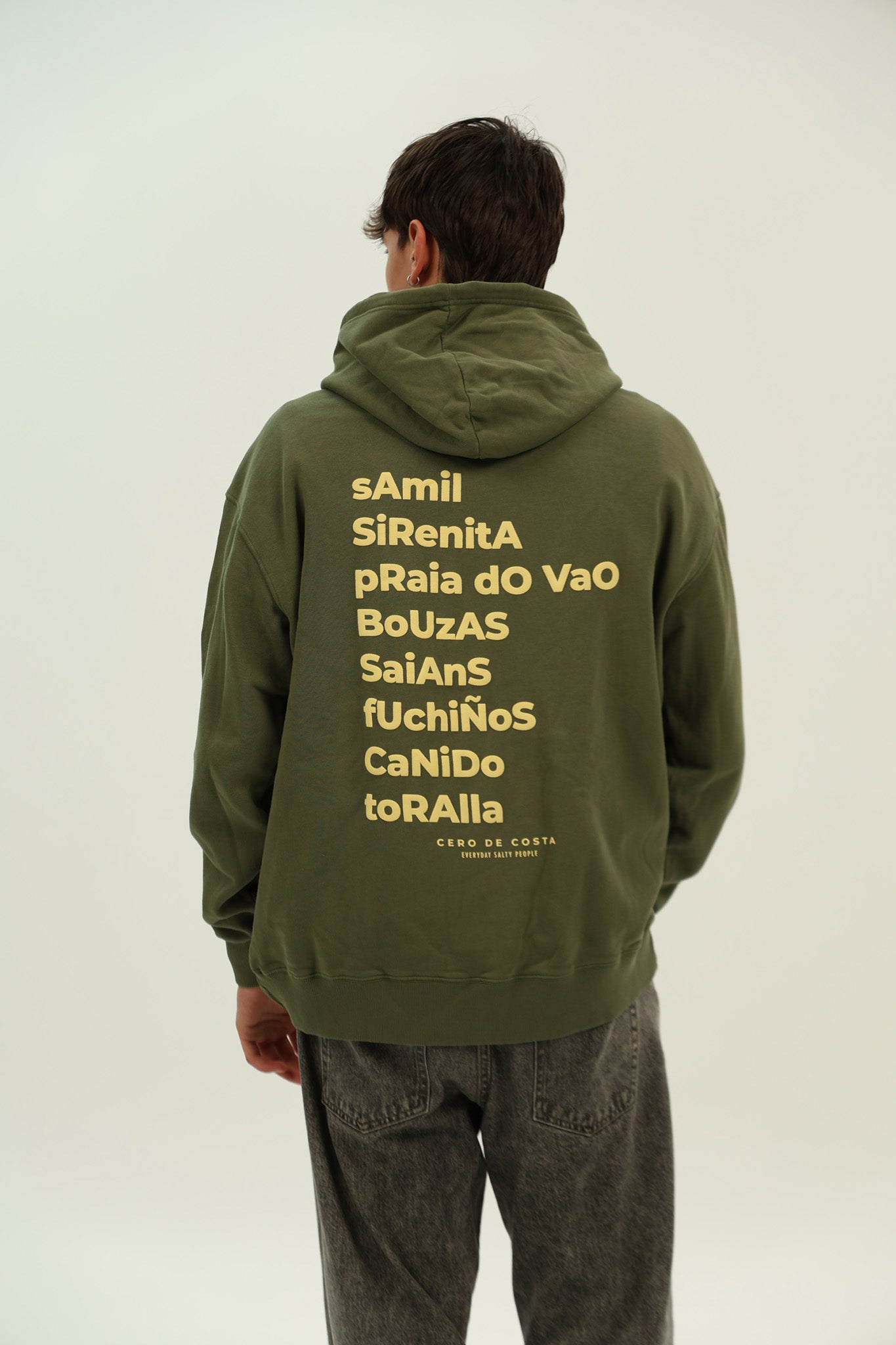 GREEN/YELLOW "VIGO" HOODIE
