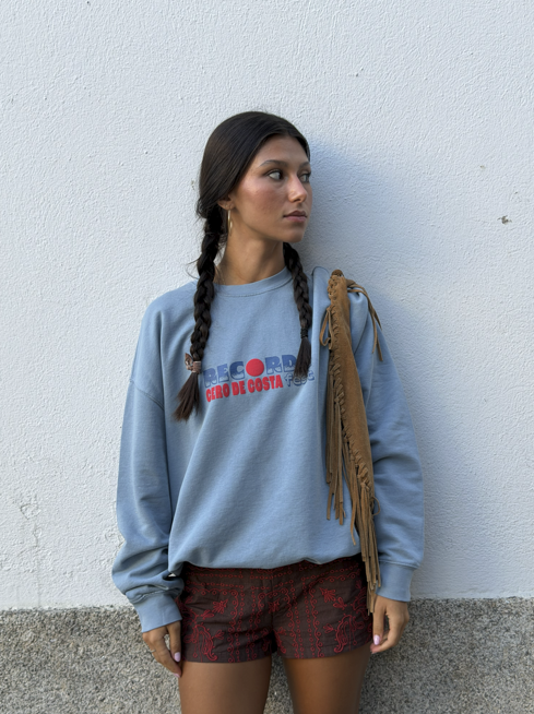 SUDADERA AZUL "RECORDA FEST"