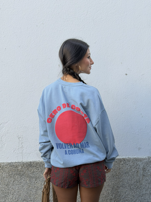 SUDADERA AZUL "RECORDA FEST"