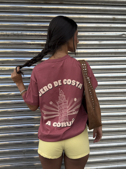 CAMISETA GRANATE "RECORDA FEST"