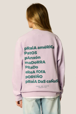SUDADERA LILA/AZUL "PANXÓN"