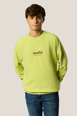 SUDADERA VERDE PISTACHO/MALVA "MERA"